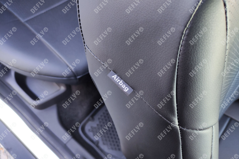 Чехлы на сиденья Ford Focus 3, 2010-2019, Trend Sport, Titanium, экокожа черная