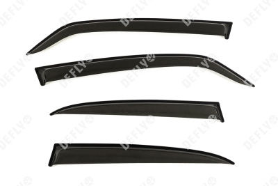 Дефлекторы окон Suzuki SX4, 2006-2016, хэтчбек 