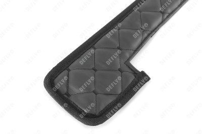 Утеплитель радиатора для Haval M6, 2021-н.в., экокожа черная