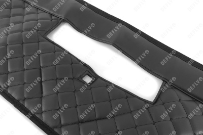 Утеплитель радиатора для Haval M6, 2021-н.в., экокожа черная