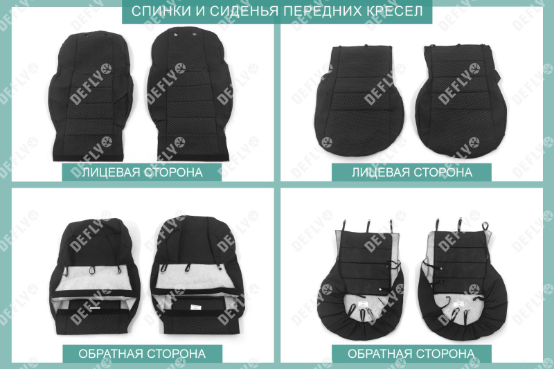Чехлы на сиденья Haval Jolion, 2020-н.в., жаккард