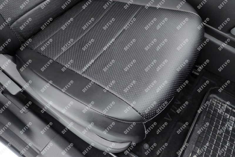 Чехлы на сиденья Haval Jolion, 2020-н.в., экокожа черная