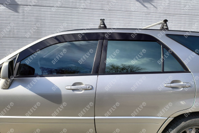 Дефлекторы окон 2D Toyota Harrier, Lexus RX (XU10), 1997-2003, комплект 4 шт.