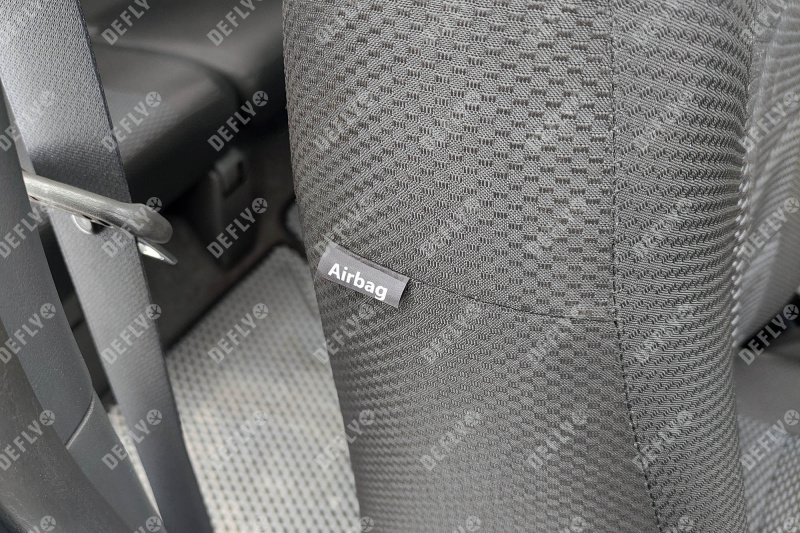 Чехлы на сиденья Toyota Land Cruiser Prado (J120), 2002-2009, левый руль, жаккард 