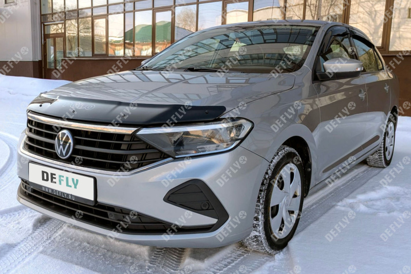 Дефлектор капота NEOFIX Volkswagen Polo, 2020-2022, лифтбек