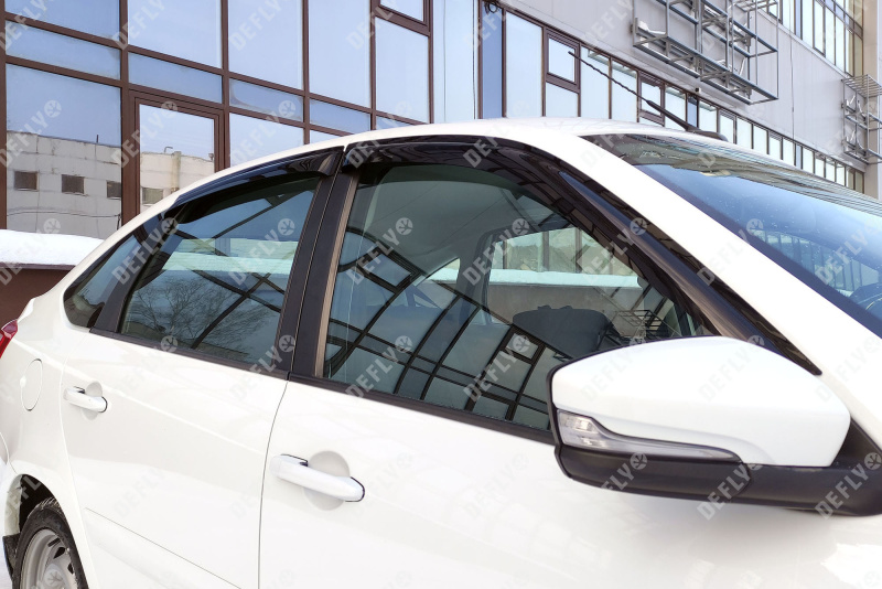 Дефлекторы окон Лада Гранта, 2014-н.в., лифтбек