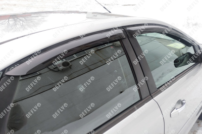 Дефлекторы окон Ford Focus (II), 2004-2011, седан