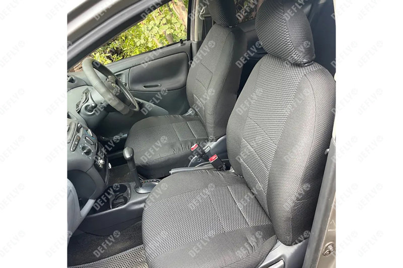 Чехлы на сиденья Toyota Vitz (XP10), 1999-2005, задний ряд 60/40, жаккард