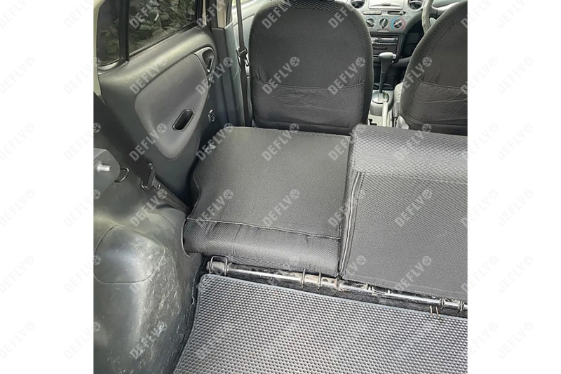 Чехлы на сиденья Toyota Vitz (XP10), 1999-2005, задний ряд 60/40, жаккард