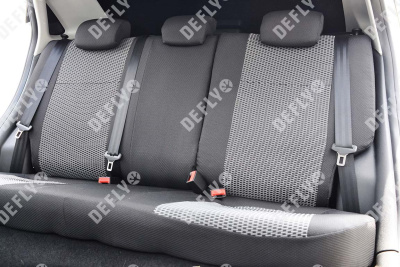 Чехлы на сиденья Лада Веста, 2015-н.в., седан, задний ряд 60/40, жаккард