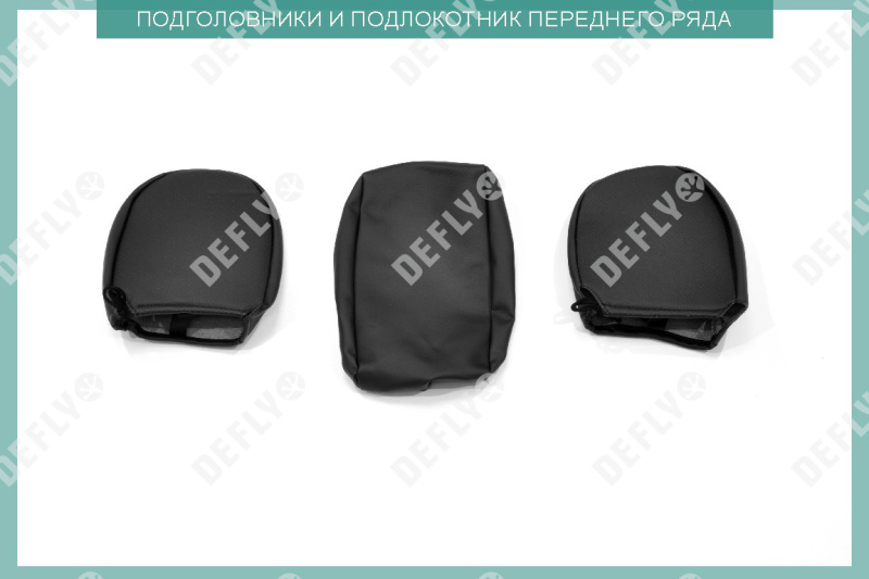 Чехлы на сиденья Toyota RAV4 (XA40), 2012-2019, экокожа черная