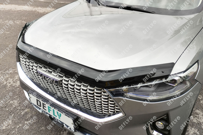Дефлектор капота Haval F7, F7x, 2018-2024