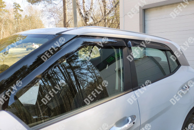 Дефлекторы окон Hyundai Creta (SU2), 2020-2022