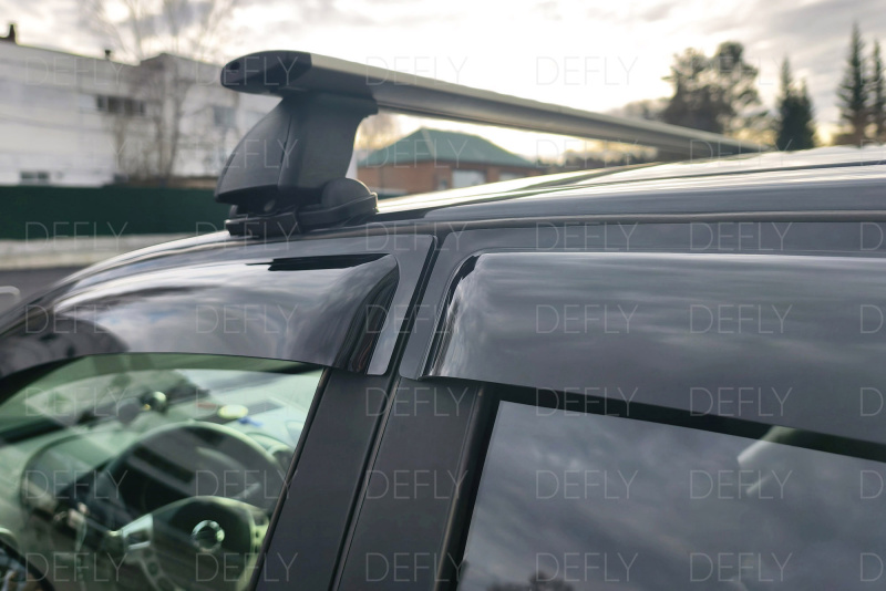 Дефлекторы окон Nissan Qashqai (J10), 2006-2013