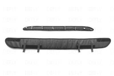 Утеплитель радиатора для Toyota Corolla Fielder (E160), 2017-2025, 2-й рестайлинг, экокожа черная