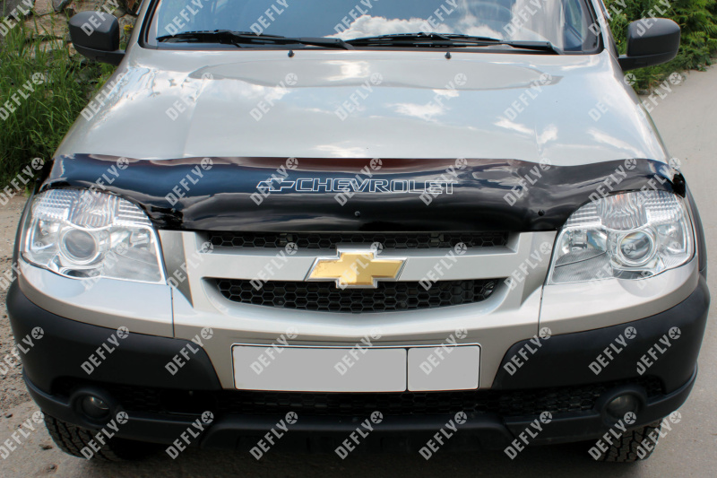 Дефлектор капота Chevrolet Niva, 1998-2020