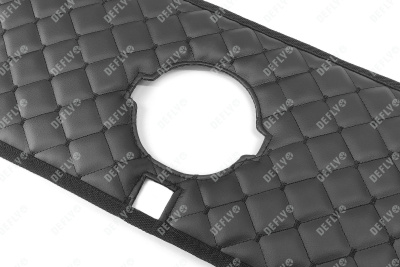 Утеплитель радиатора для Nissan Note (E13), 2020-2023, экокожа черная 
