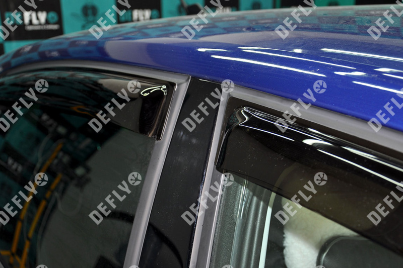 Дефлекторы окон Volkswagen Polo, 2010-2020, седан