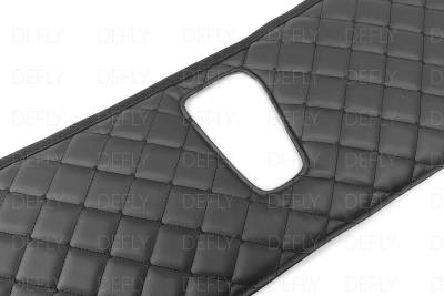 Утеплитель радиатора для Toyota Premio (T260), 2016-2021, 2-й рестайлинг, экокожа черная 