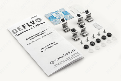 Дефлектор капота Original Hyundai Solaris, 2014-2017, рестайлинг