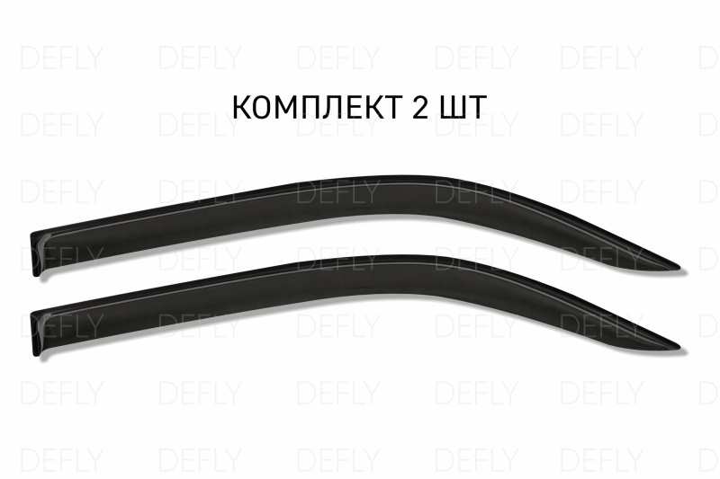 Дефлекторы окон Honda S-MX, 1996-2002, 3 двери 