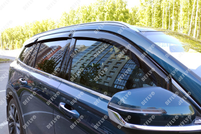 Дефлекторы окон Geely Monjaro (KX11), 2021-н.в.