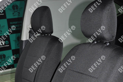 Чехлы на сиденья Nissan Almera, 2012-2019, задний ряд 60/40, жаккард 