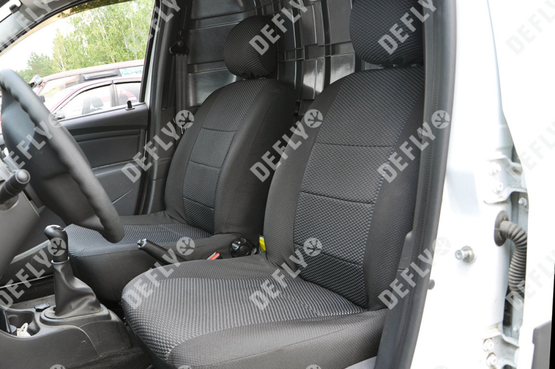 Чехлы на сиденья Lada Largus, 2012-н.в., фургон (2 места), жаккард 