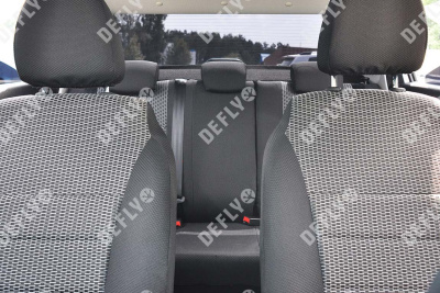 Чехлы на сиденья Лада Веста, 2015-н.в., седан, задний ряд 60/40, жаккард