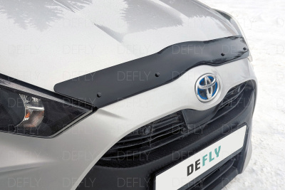 Дефлектор капота NEOFIX Toyota Yaris (XP210), 2019-н.в., хэтчбек