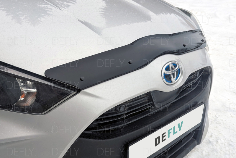 Дефлектор капота NEOFIX Toyota Yaris (XP210), 2019-н.в., хэтчбек
