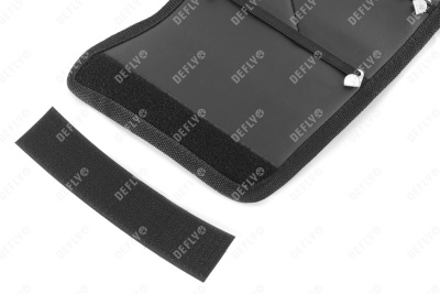 Утеплитель радиатора для Geely Coolray, 2023-н.в., рестайлинг, экокожа черная