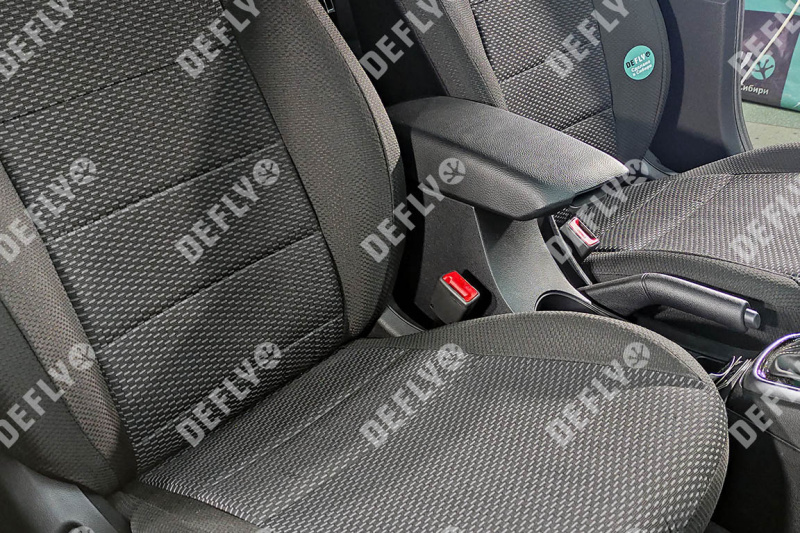 Чехлы на сиденья Kia Rio X-Line, 2017-2022, жаккард 