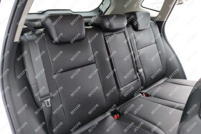 Чехлы на сиденья Haval Jolion, 2020-н.в., экокожа черная