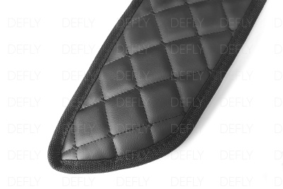 Утеплитель радиатора для Subaru Levorg (VM), 2014-2017, комплектация GT, экокожа черная