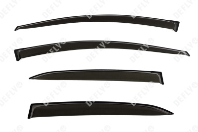 Дефлекторы окон Toyota Corolla (E170, E180), 2013-2019