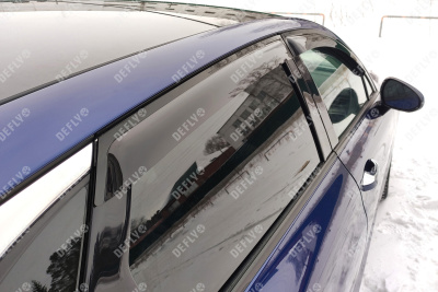 Дефлекторы окон Kia K5 (DL3c), 2020-2024, Китай