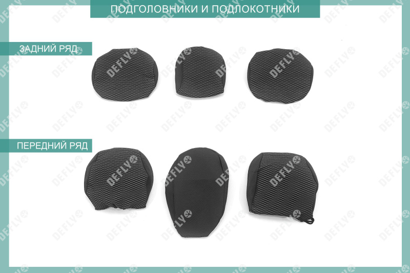 Чехлы на сиденья Kia Seltos (SP2), 2019-н.в., жаккард