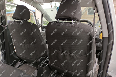 Чехлы на сиденья Honda Fit (GE, GP), 2007-2013, жаккард