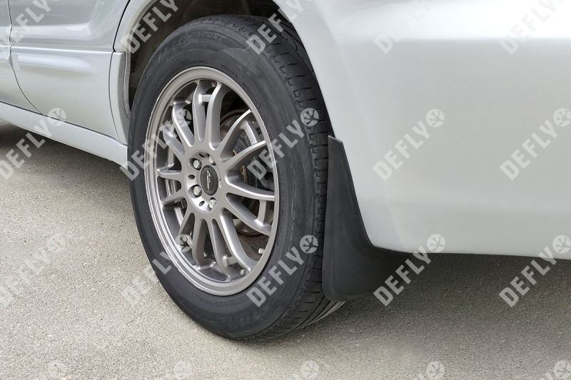 Брызговики универсальные черные, комплект