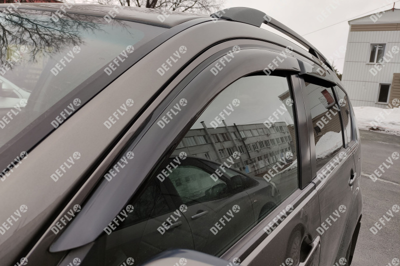 Дефлекторы окон Mitsubishi Outlander, 2005-2012