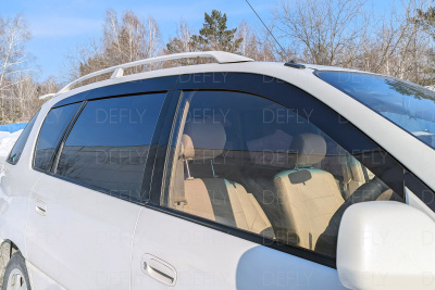 Дефлекторы окон 2D Toyota Ipsum/Gaia (SXM10), 1996-2004, комплект 6 шт.