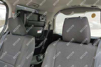 Чехлы на сиденья Toyota Noah/Voxy/Esquire (R80), 2014-2021, 6 мест, капитанские кресла, жаккард