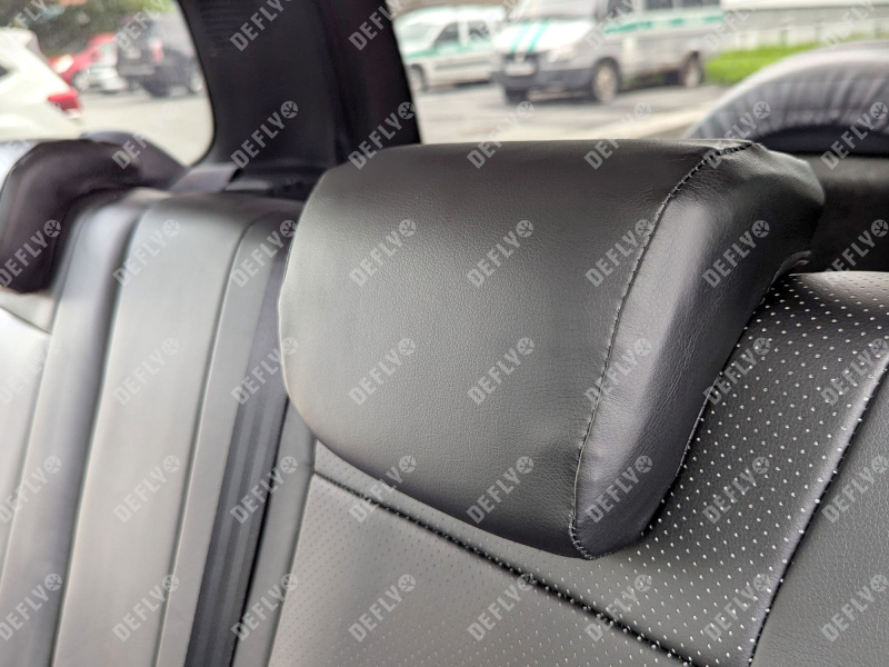 Чехлы на сиденья Лада Нива Тревел, 2020-н.в., экокожа черная