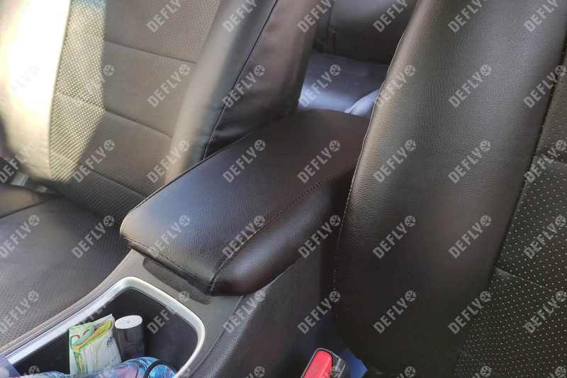 Чехлы на сиденья Honda Shuttle, 2015-2022, экокожа черная