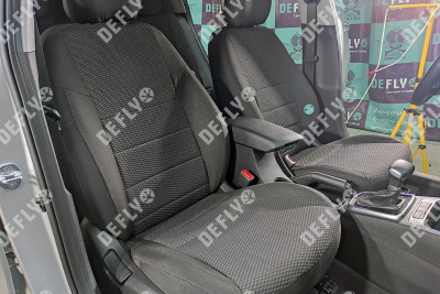 Чехлы на сиденья Kia Rio X-Line, 2017-2022, жаккард 