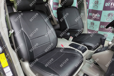 Чехлы на сиденья Lexus RX330 (XU30), 2003-2006, экокожа черная