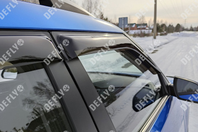 Дефлекторы окон Hyundai Creta (GS), 2015-2021