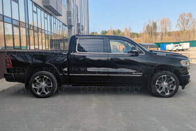 Дефлекторы окон 2D RAM 1500 (TD), 2018-н.в., комплект 4 шт.