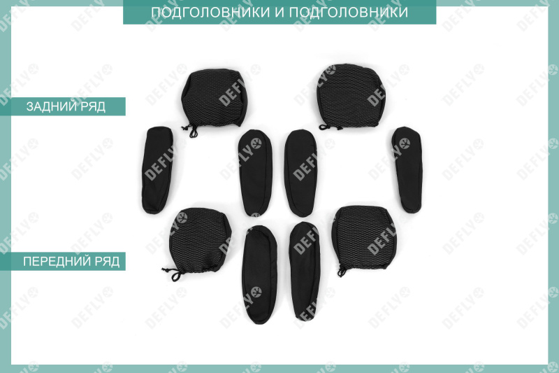 Чехлы на сиденья Honda Stepwgn (RP1-RP5), 2015-2021, 4 места, капитанские кресла, жаккард